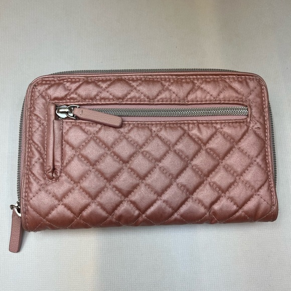 Vera Bradley Quilted Wallet Rose‎ Quartz - Picture 5 of 5